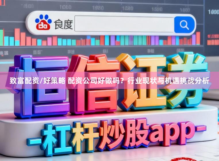 致富配资/好策略 配资公司好做吗？行业现状与机遇挑战分析